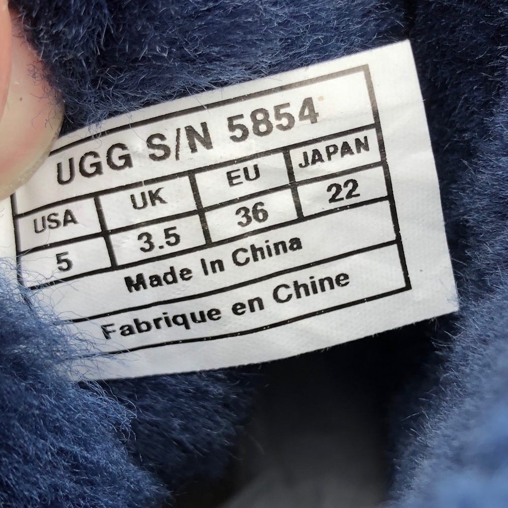 UGG Navy Blue Short Boots! EUC! - Picture 7 of 7